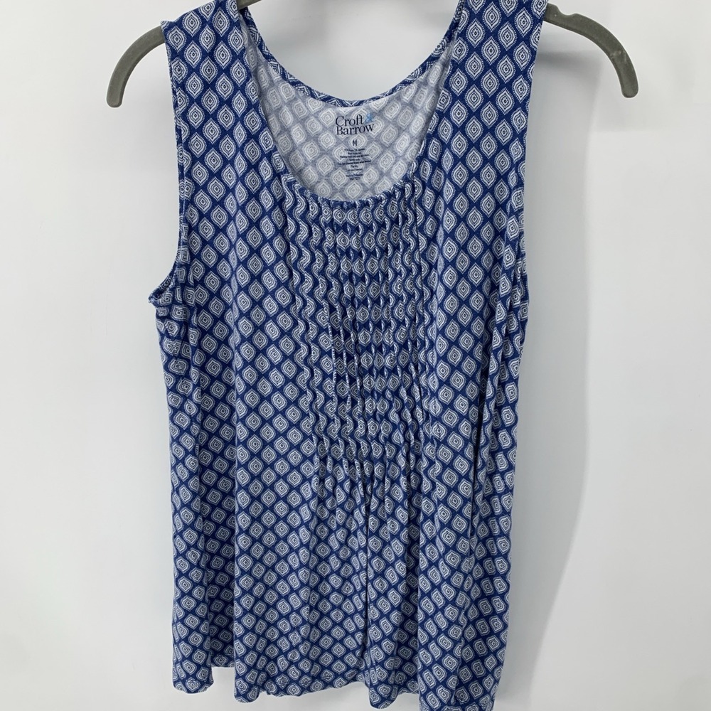 Lot Of 6 Women's Tops, 1 New Elbow Sleeve, Short Sleeve, Sleeveless Shirts - Picture 11 of 16